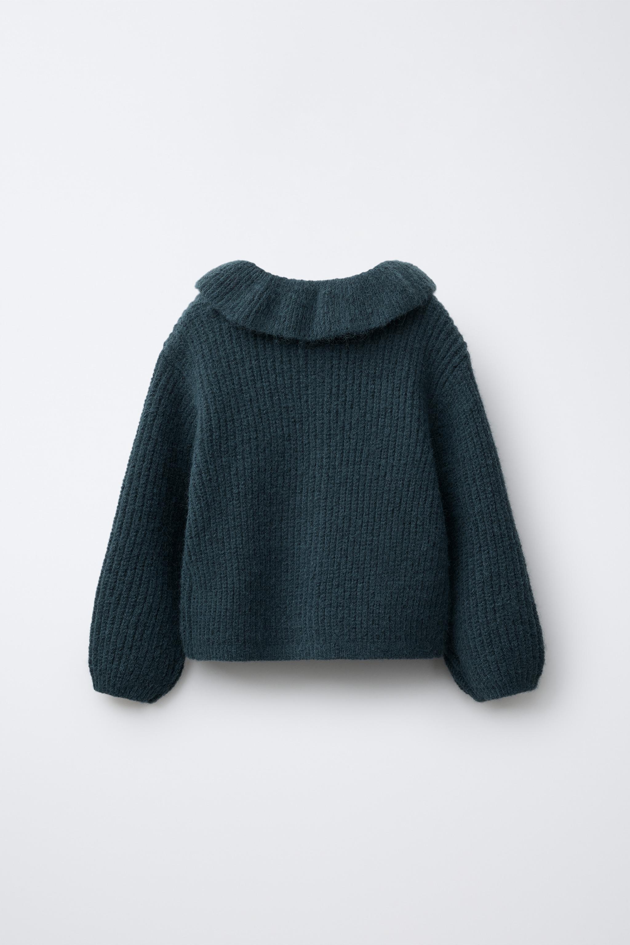 CARDIGAN WITH PETER PAN COLLAR